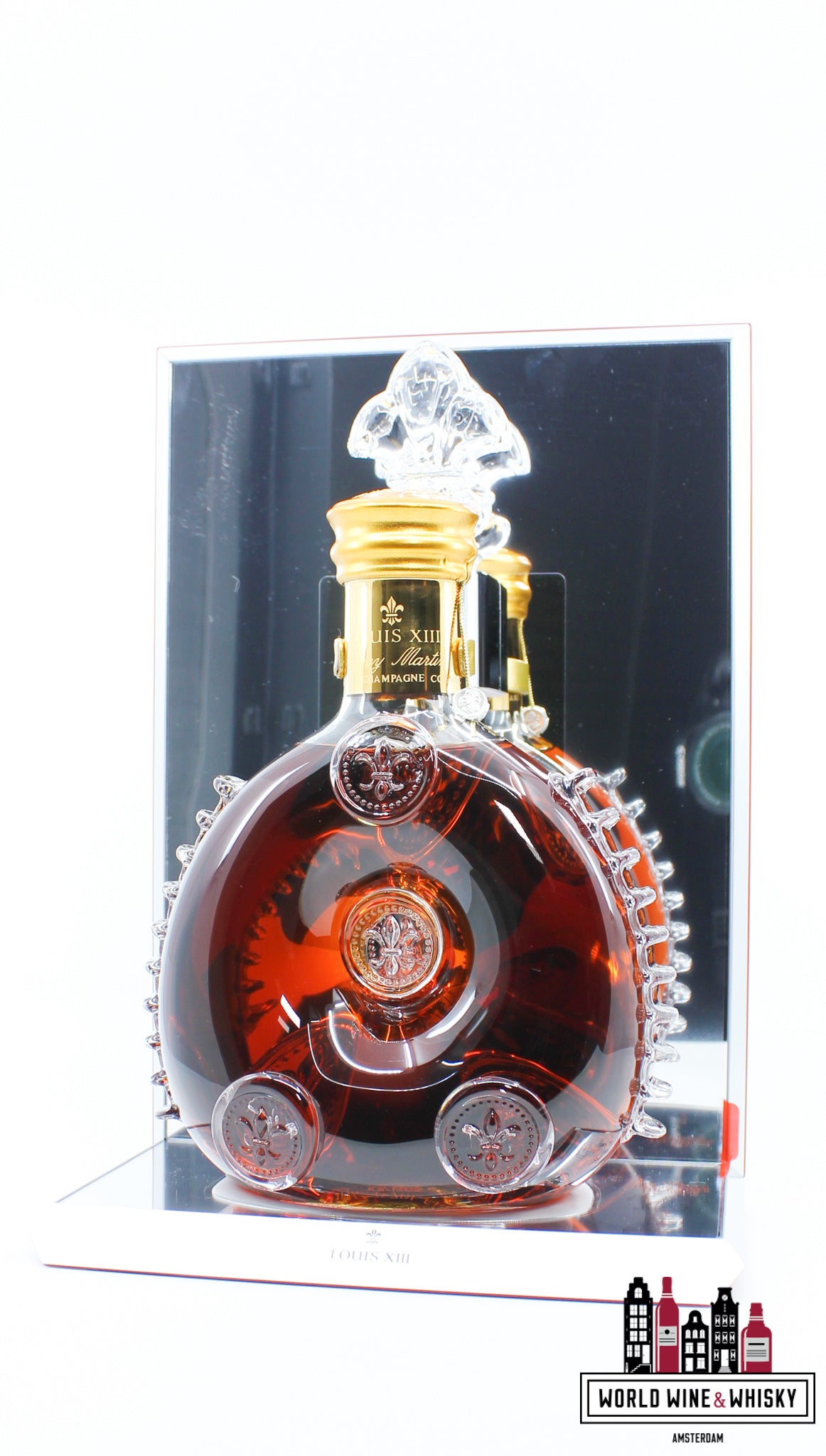 Remy Martin Louis XIII - Grande Champagne Cognac Baccarat Decanter 40% - WORLD WINE WHISKY 