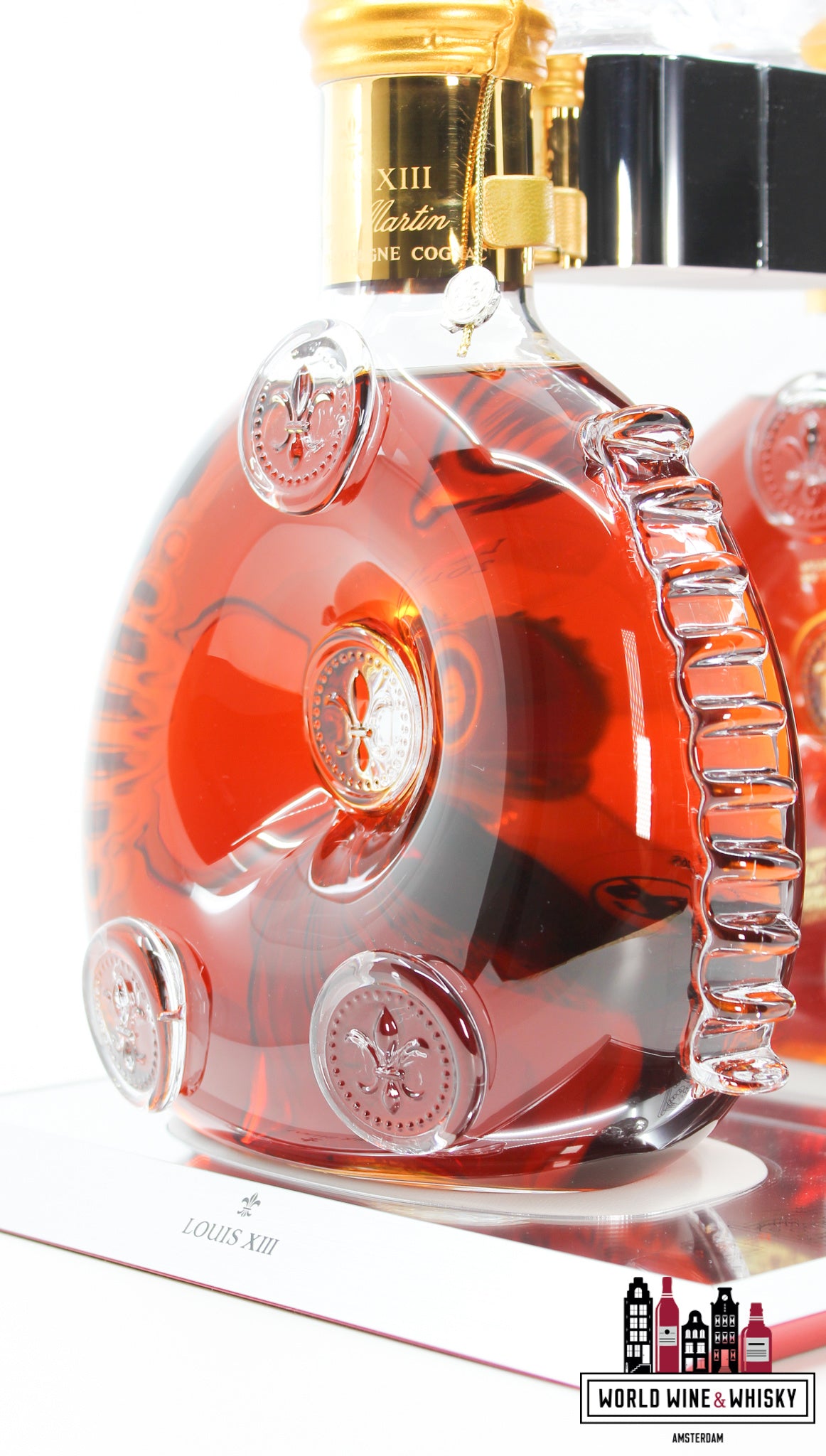 Remy Martin Louis XIII - Grande Champagne Cognac Baccarat Decanter 40% - WORLD WINE WHISKY 