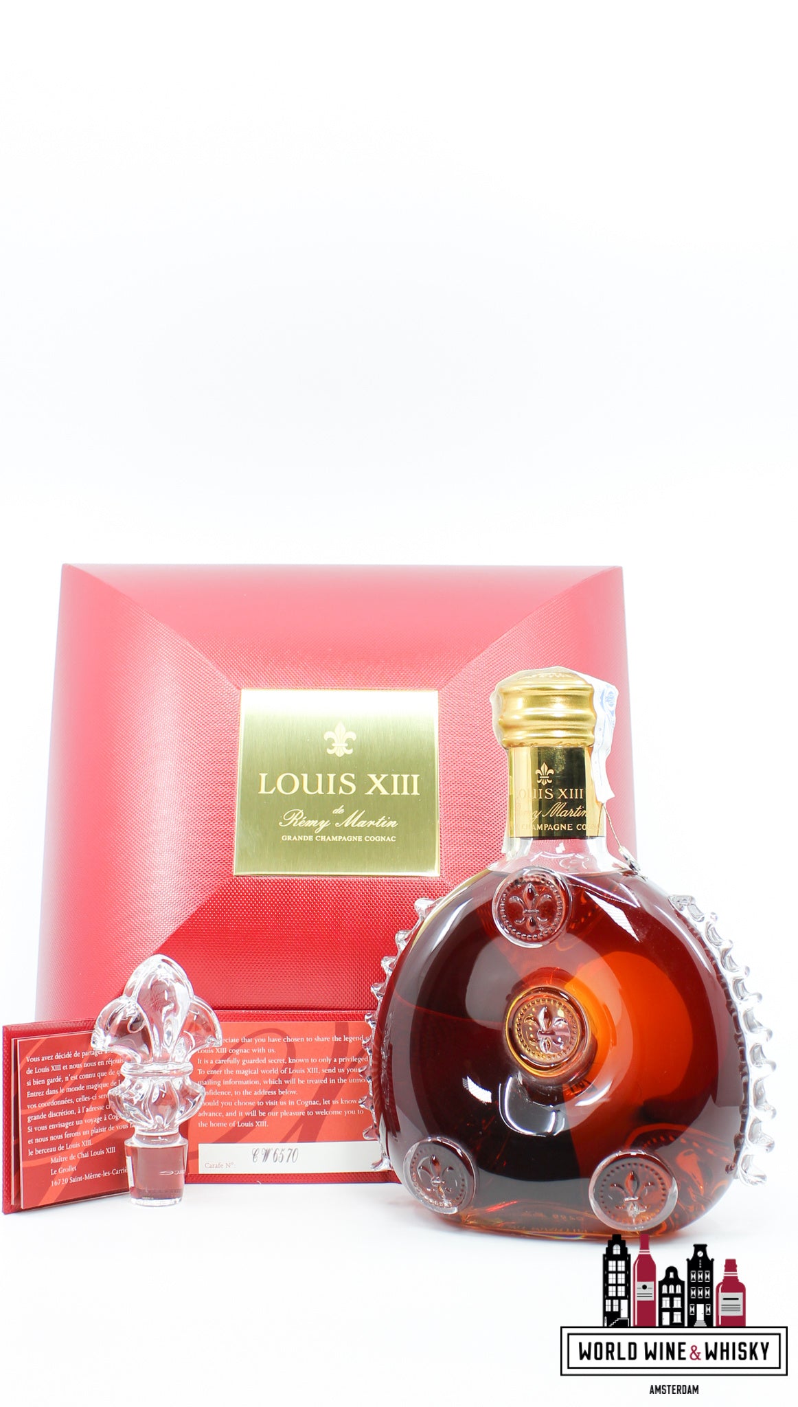 Remy Martin Louis XIII - Grande Champagne Cognac - WORLD WINE WHISKY 