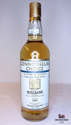 Rosebank 16 Years Old 1991 2007 Connoisseurs Choice - Gordon & MacPhail 40% - WORLD WINE WHISKY 