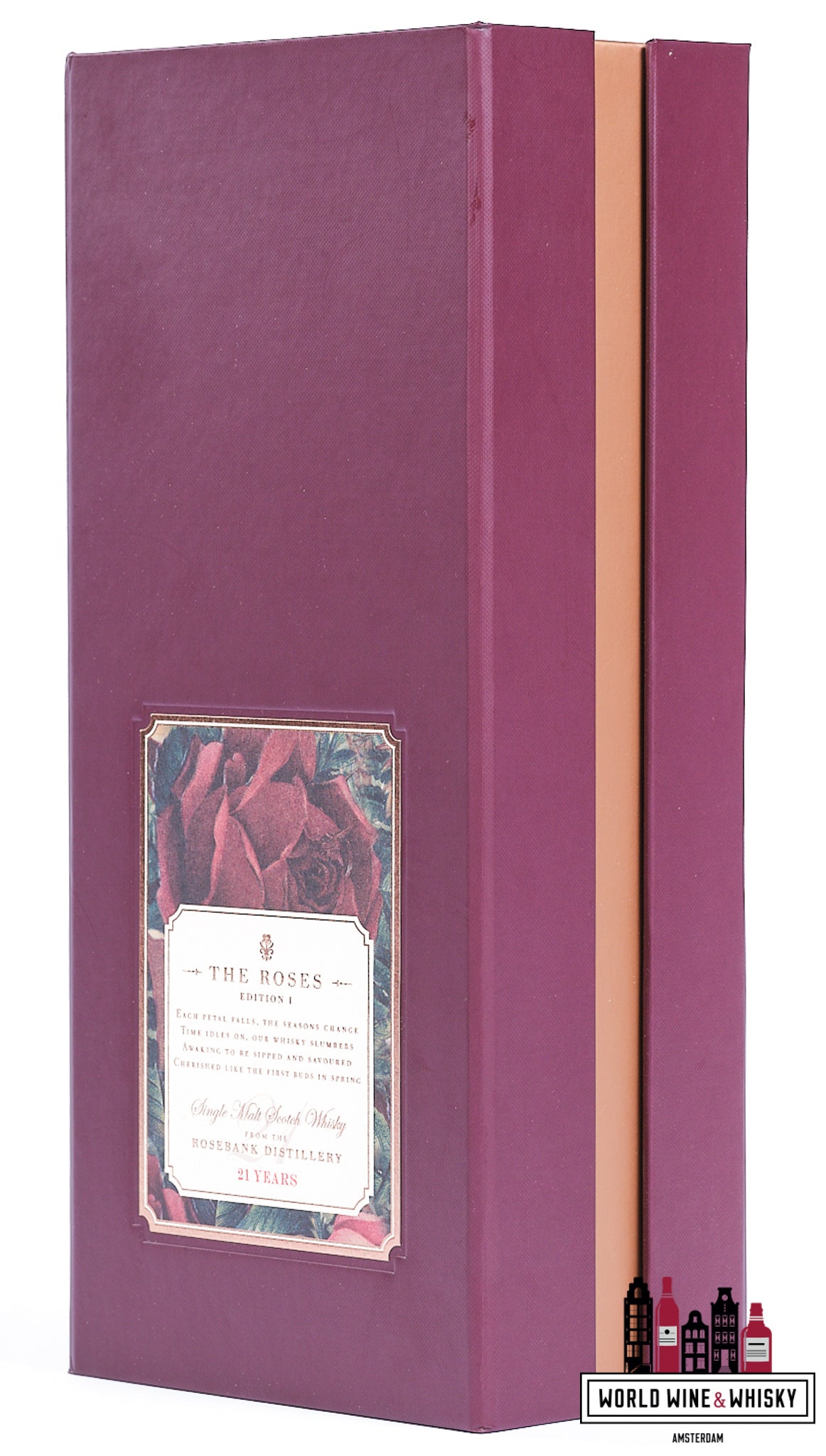Rosebank 21 Years Old 2016 - The Roses Edition 1 - True Love 55.1% (1 of 498) - WORLD WINE WHISKY 