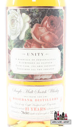 Rosebank 21 Years Old - The Roses Edition 6 - Unity 52.7% (1 of 840) - WORLD WINE WHISKY 