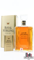Royal Stirling Extra Old - Limited Edition 43% 750ml (Crystal Decanter - 22 carat gold) - WORLD WINE WHISKY 