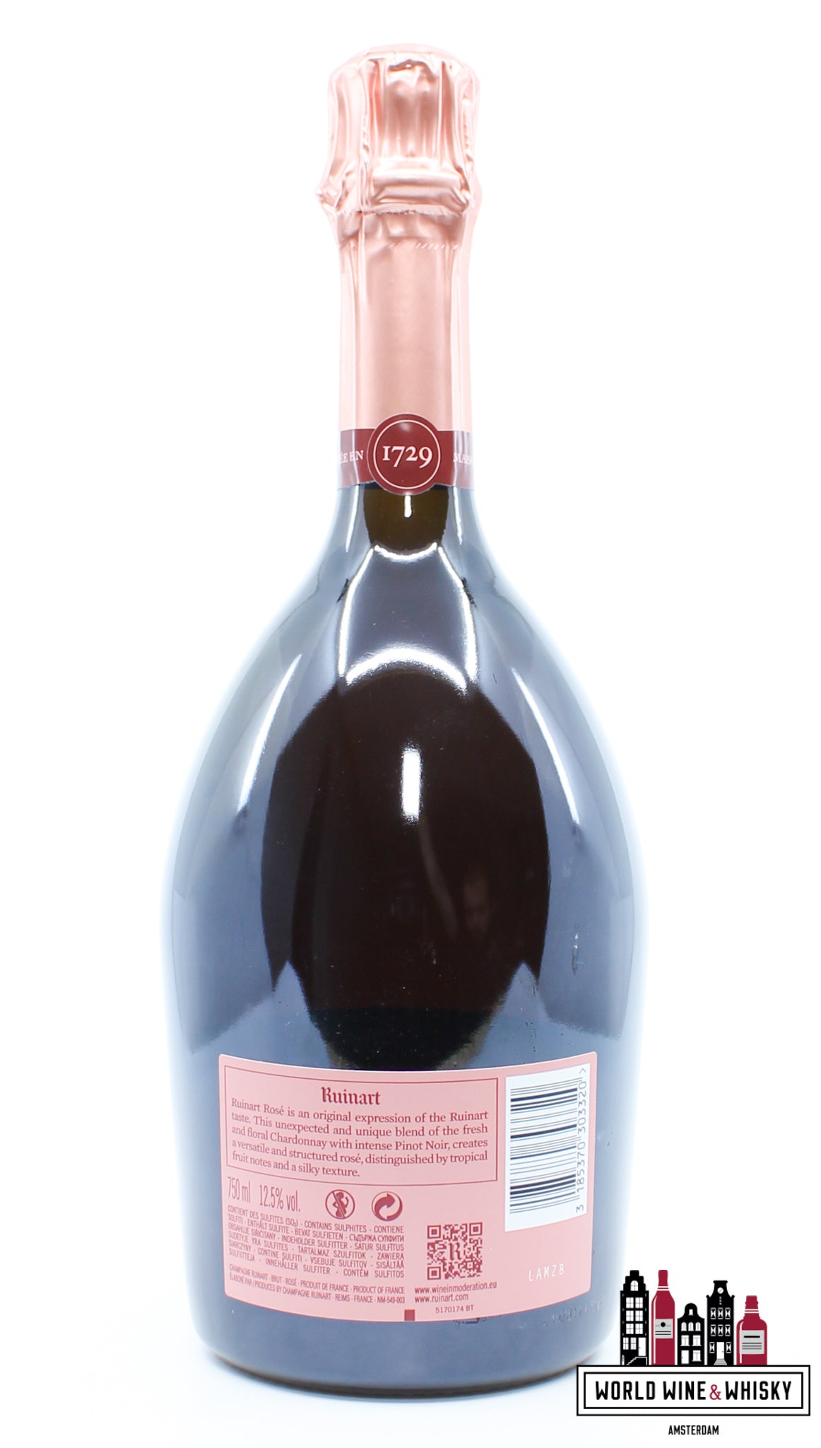 Ruinart Rosé - Champagne Brut (Second Skin) - WORLD WINE WHISKY 
