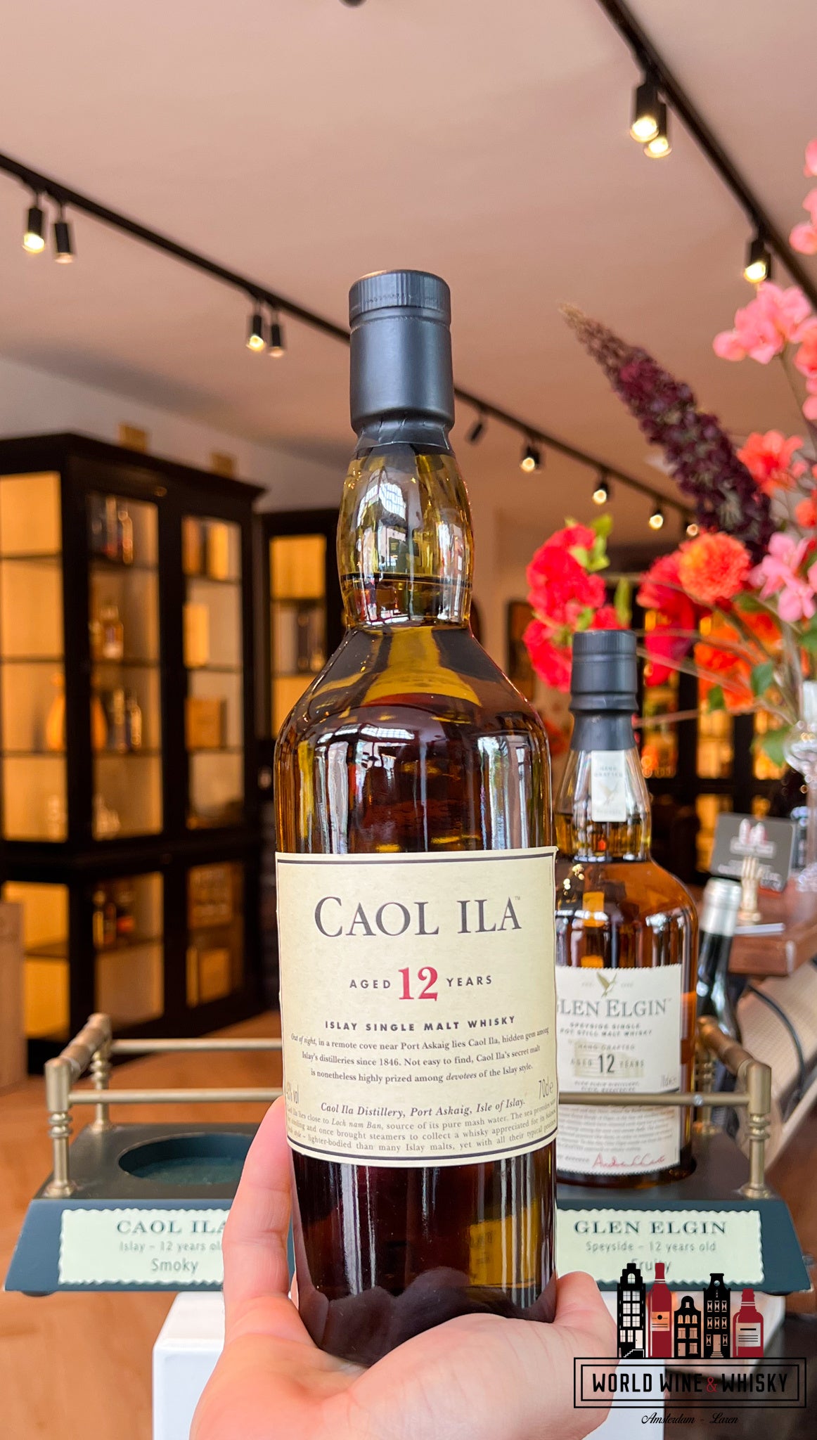 SET: Caol Ila 12 YO, Talisker 10 YO and Glen Elgin 12 YO - WORLD WINE WHISKY 