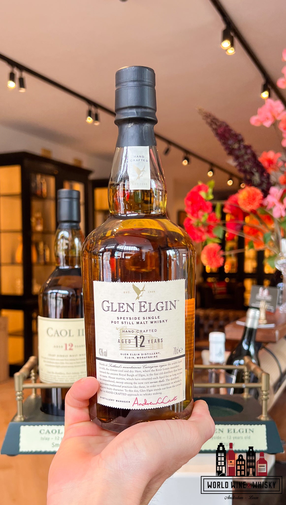 SET: Caol Ila 12 YO, Talisker 10 YO and Glen Elgin 12 YO - WORLD WINE WHISKY 