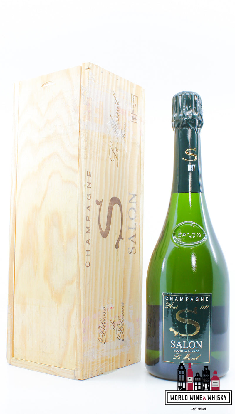 Salon 1997 - Blanc de Blancs - Le Mesnil - Champagne Brut (in OWC) - WORLD WINE WHISKY 