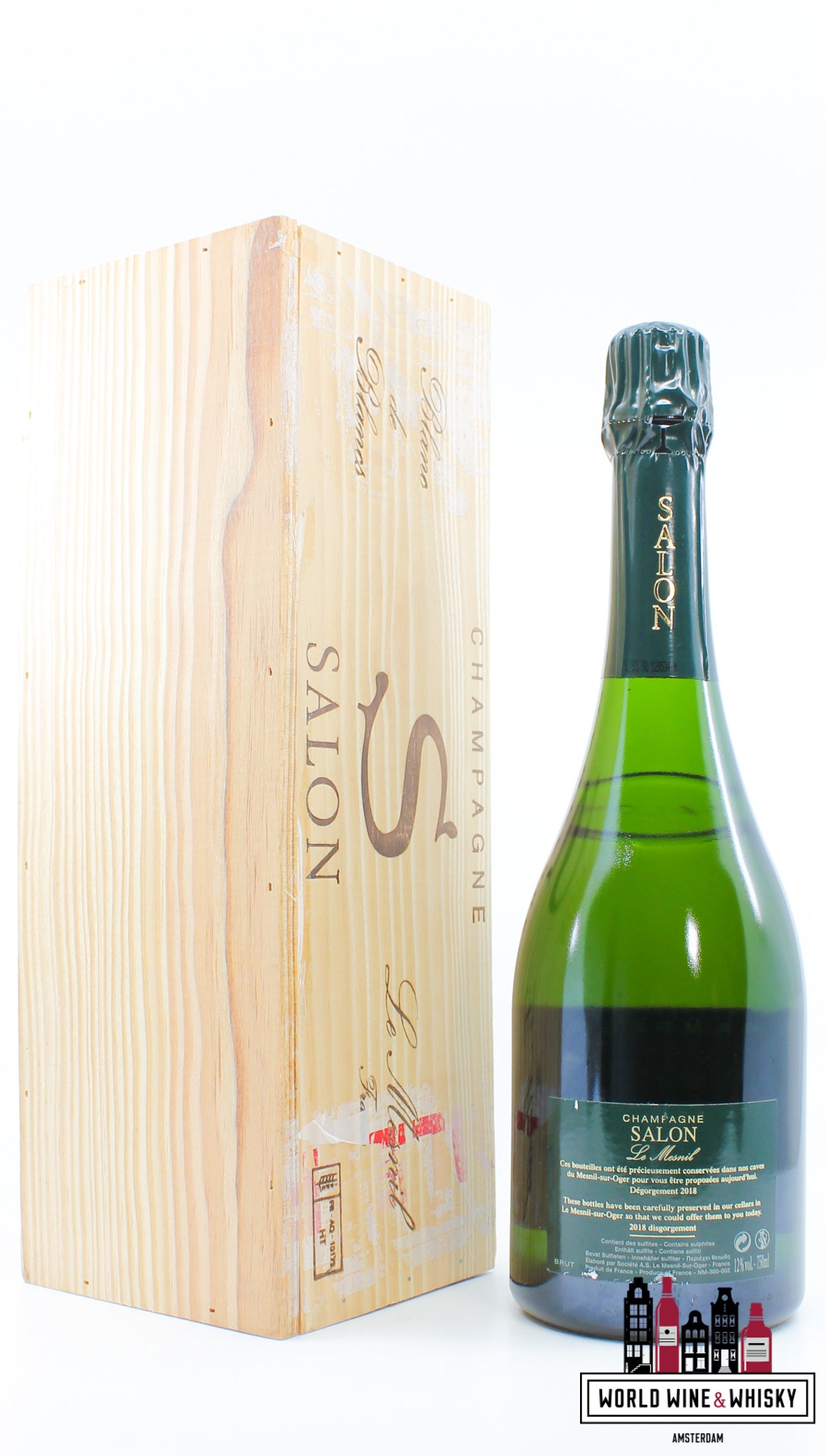 Salon 1997 - Blanc de Blancs - Le Mesnil - Champagne Brut (in OWC