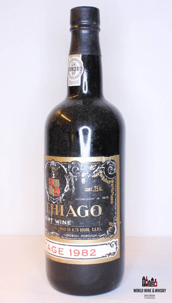 Santhiago Port Wine Vintage 1982 (in OCC) - WORLD WINE WHISKY 