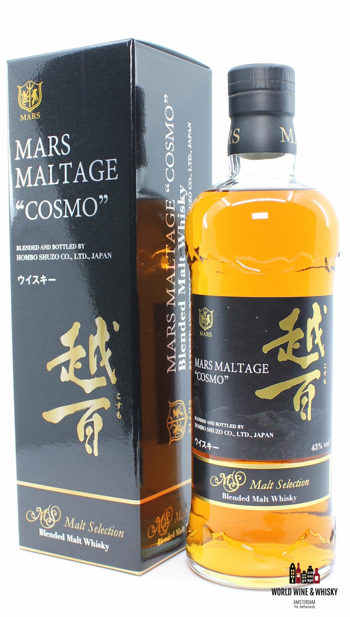 Shinshu Mars 2015 - Mars Maltage "Cosmo" - Blend 43% - WORLD WINE WHISKY 