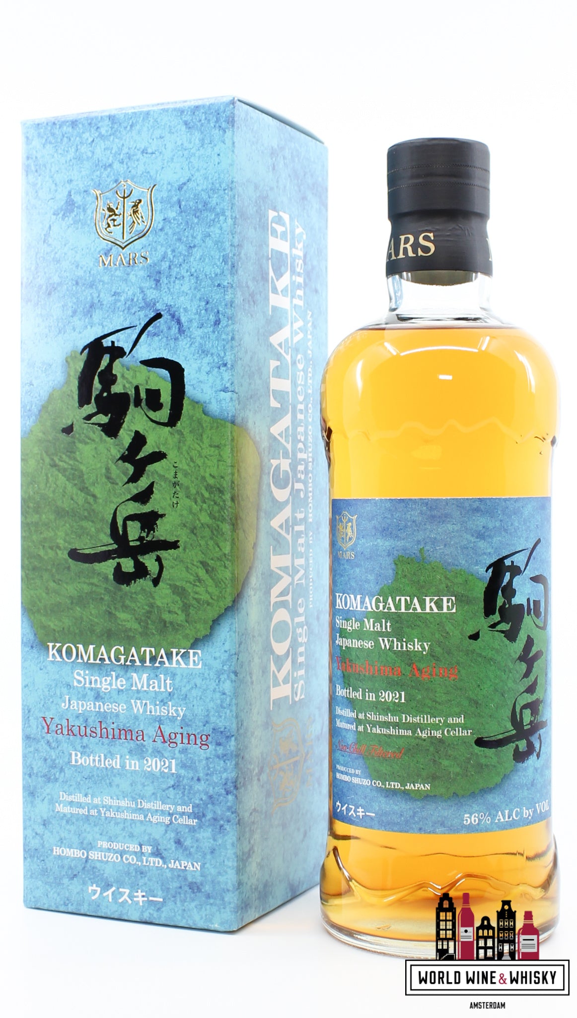 Shinshu Mars 2021 - Komagatake Yakushima Aging 56% (1 of 5208) - WORLD WINE WHISKY 