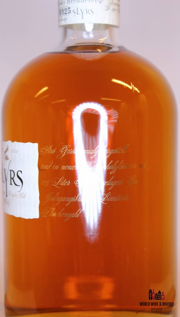 Slyrs 3 Years Old 2000 2003 Bavarian Single Malt 43% (Germany) - WORLD WINE WHISKY 