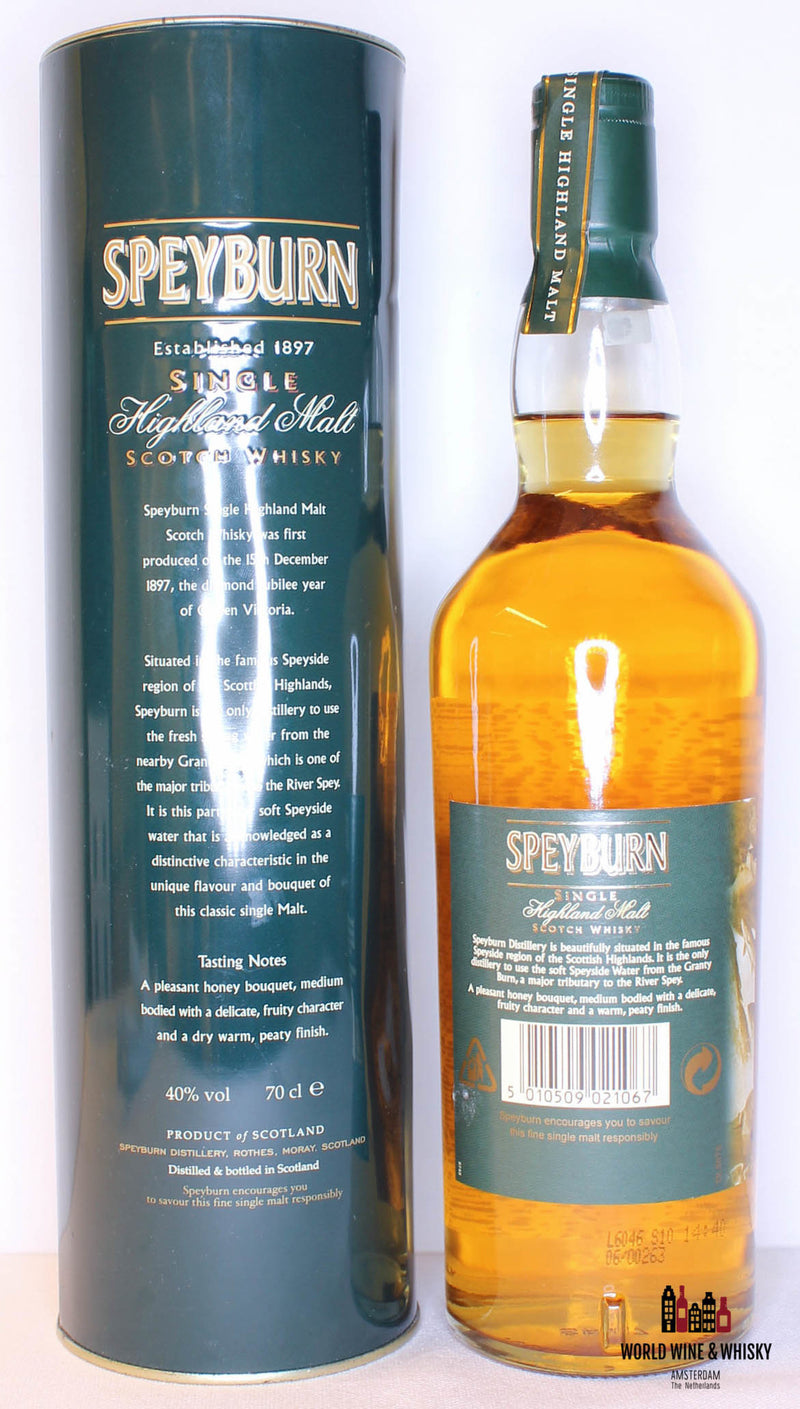 Speyburn 10 Years Old - Fish Edition 40% (700ml) - WORLD WINE WHISKY 