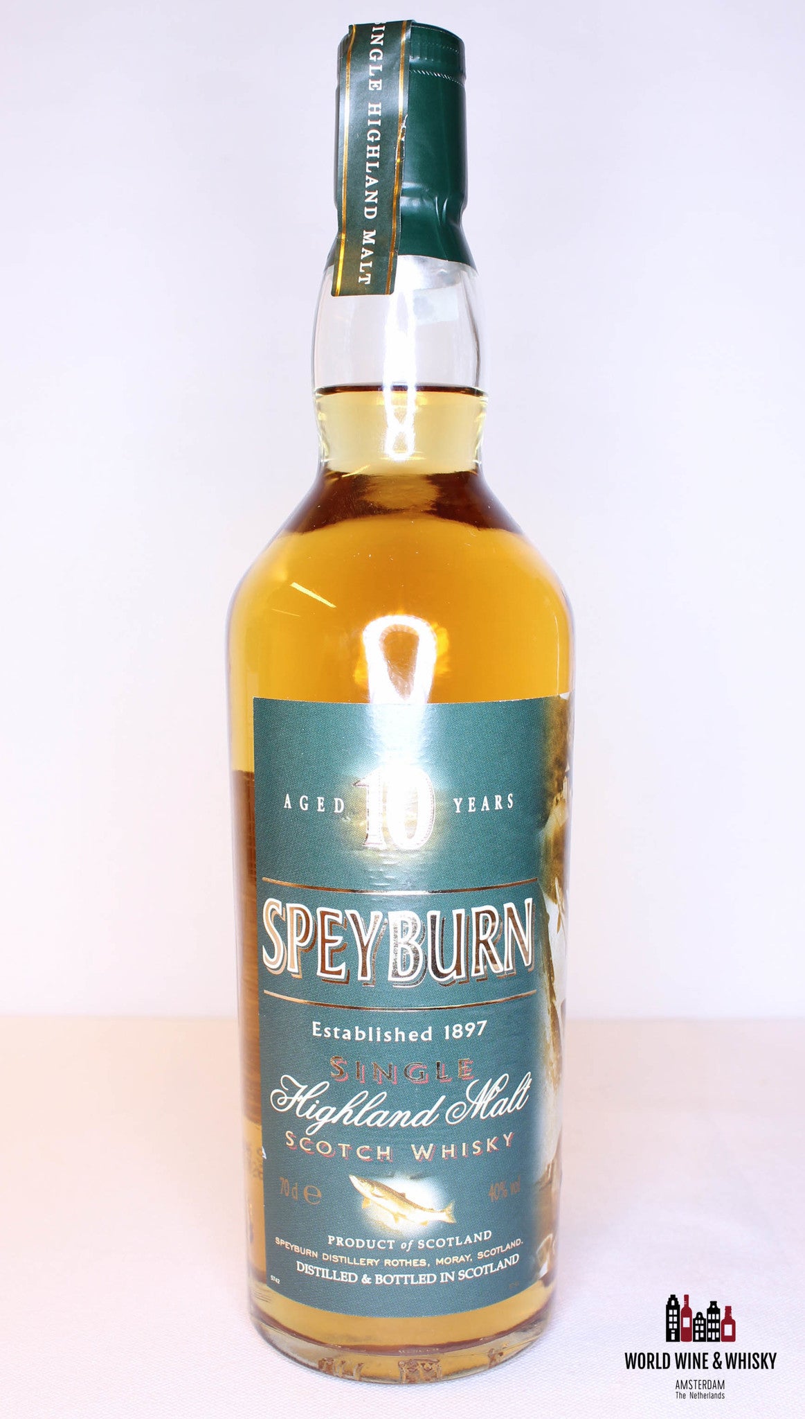 Speyburn 10 Years Old - Fish Edition 40% (700ml) - WORLD WINE WHISKY 