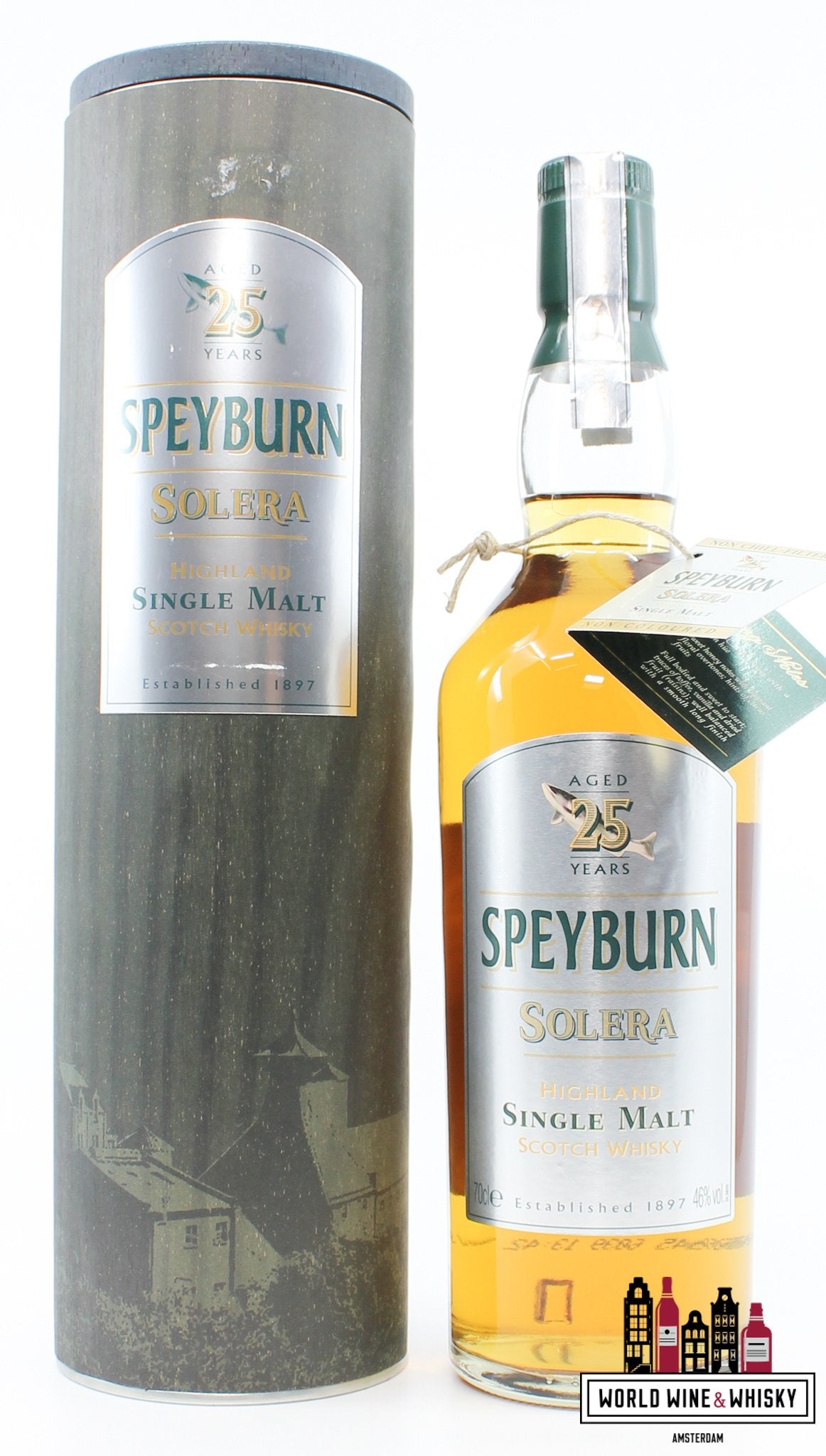 Speyburn 25 Years Old - Solera 46% - WORLD WINE WHISKY 