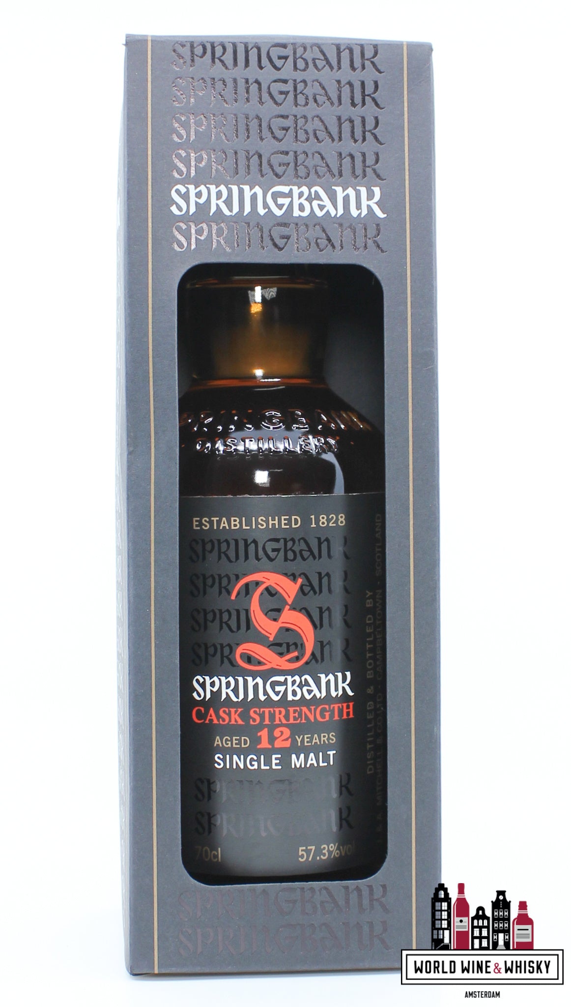 Springbank 12 Years Old 1998 2011 - Cask Strength - Blues Edition - Hans Offringa, The Netherlands 57.3% (1 of 1260) - WORLD WINE WHISKY 