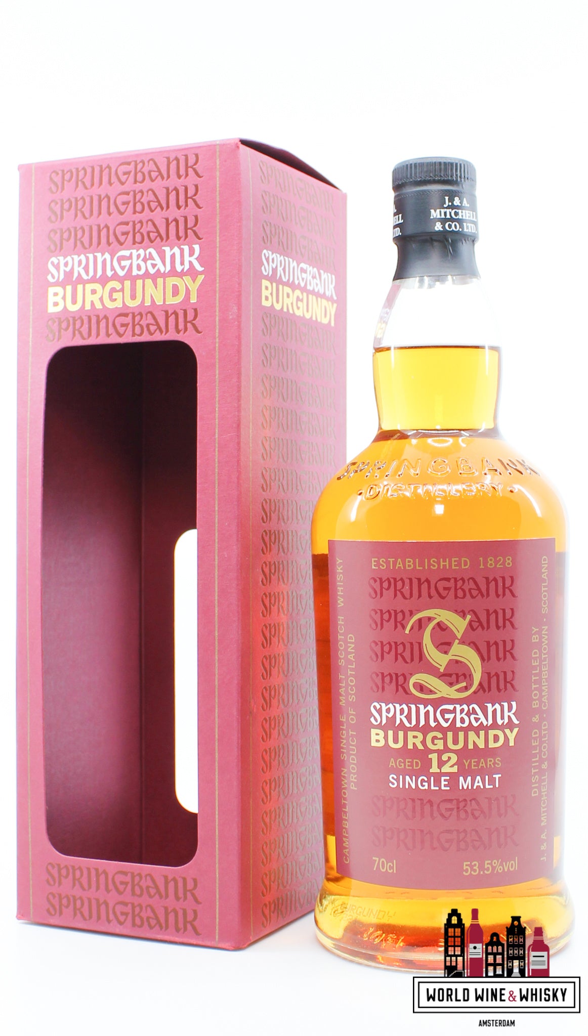 Springbank 12 Years Old 2003 2016 - Burgundy 53.5% (1 of 10260) - WORLD WINE WHISKY 