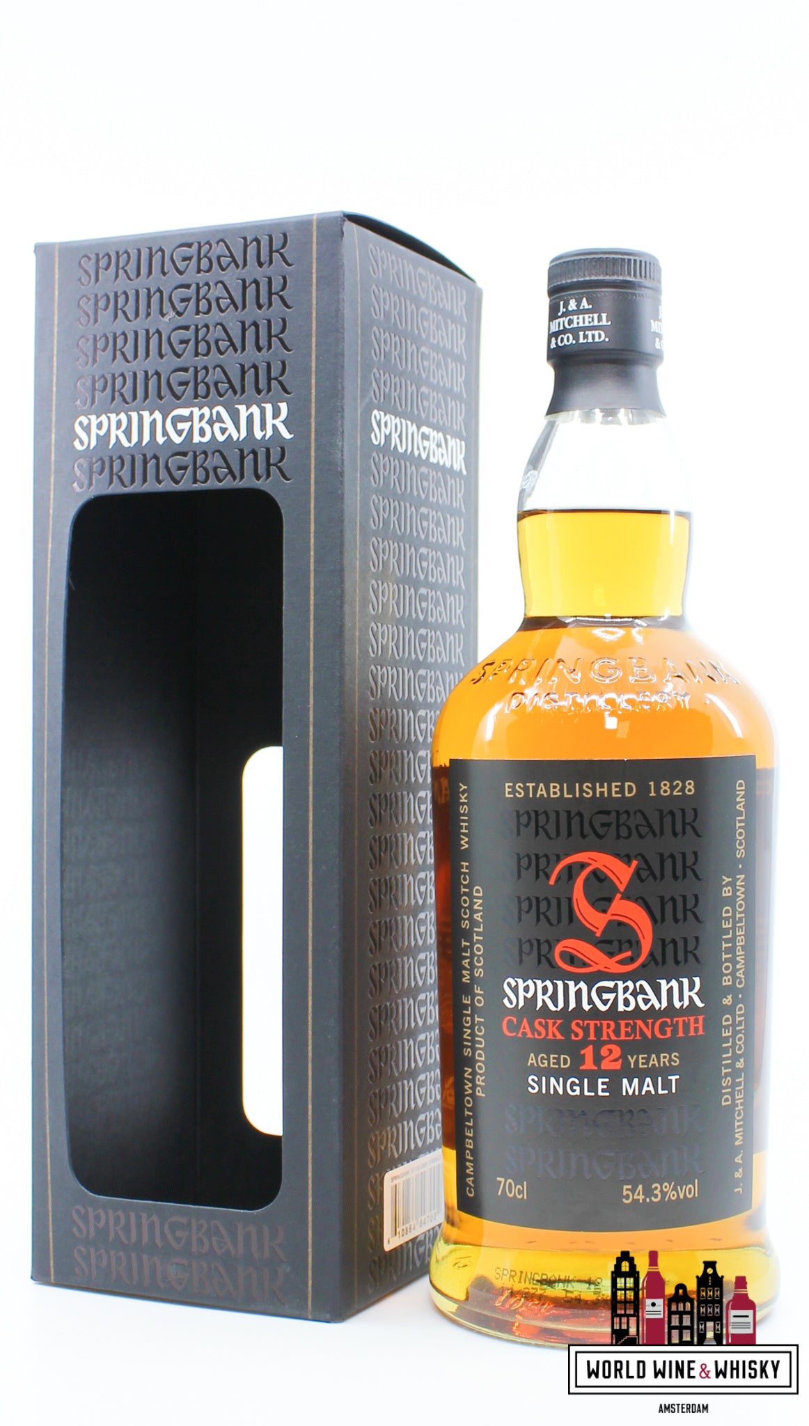 Springbank 12 Years Old 2014 - Cask Strength - Batch 9 54.3% - WORLD WINE WHISKY 