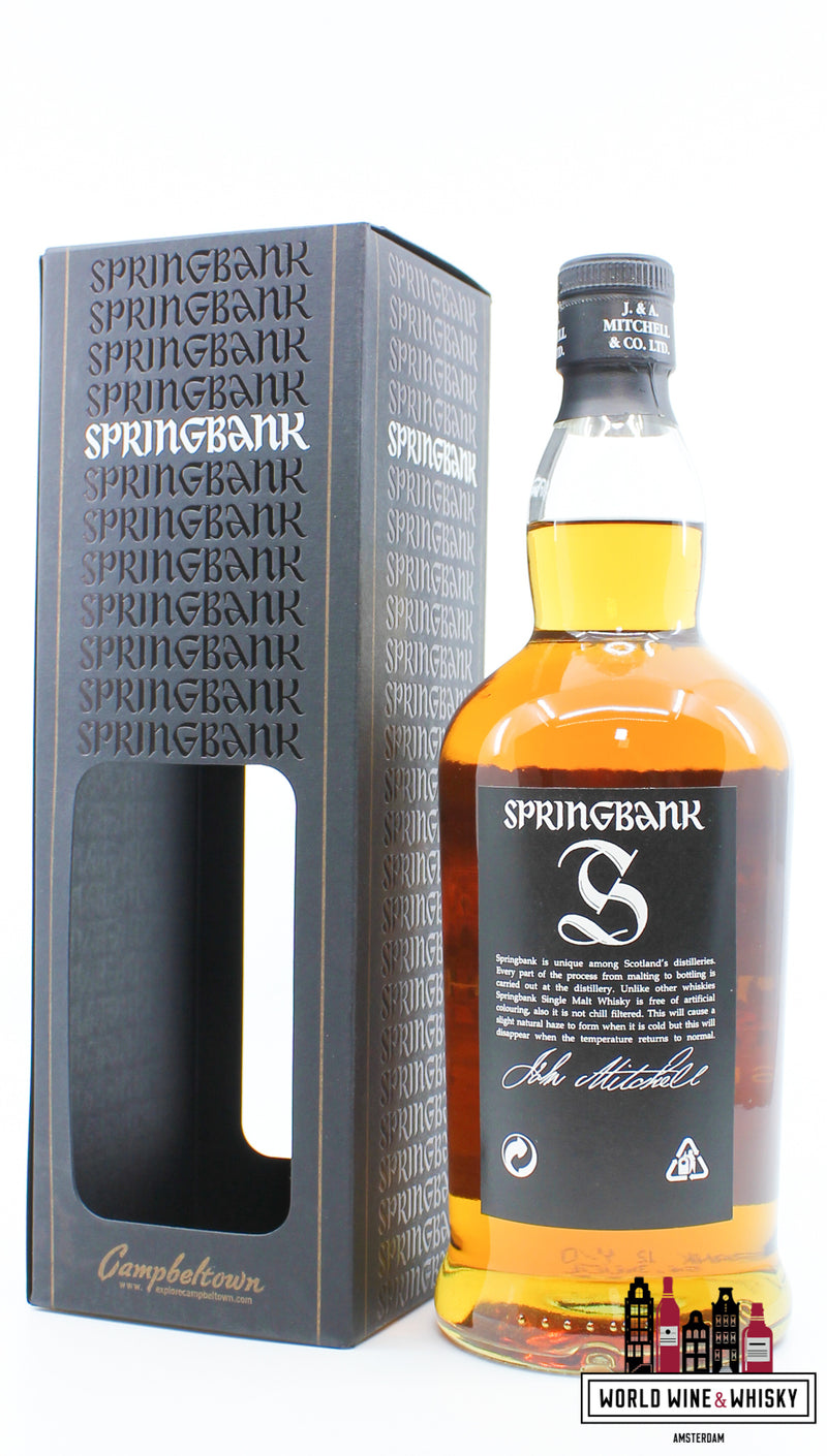 Springbank 12 Years Old 2014 - Cask Strength - Batch 9 54.3% - WORLD WINE WHISKY 