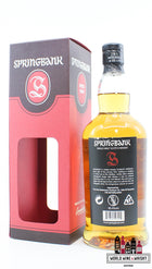 Springbank 12 Years Old 2021 - Cask Strength - Red/Black Edition 55.4% (margin) - WORLD WINE WHISKY 