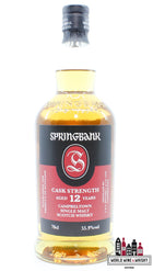 Springbank 12 Years Old 2021 - Cask Strength - Red/Black Edition 55.9% (new) - WORLD WINE WHISKY 