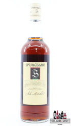 Springbank 12 Years Old "Single Malt" Green Thistle 46% (Cream Capsule) - WORLD WINE WHISKY 