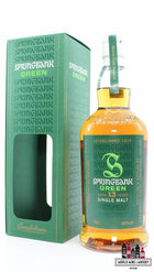 Springbank 13 Years Old 2015 - Green - Sherry Cask Matured 46% (1 of 9000) - WORLD WINE WHISKY 