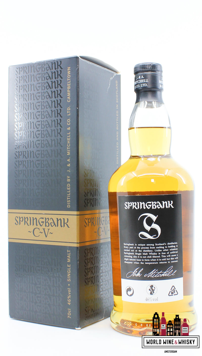 Springbank 2010 - CV 46% - WORLD WINE WHISKY 