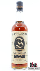 Springbank 21 Years Old - Campbeltown Single Malt 46% - WORLD WINE WHISKY 