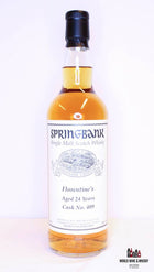 Springbank 24 Years Old 1993 2017 Private Bottling Cask 409 Florentine's 49% - Twin deal - WORLD WINE WHISKY 