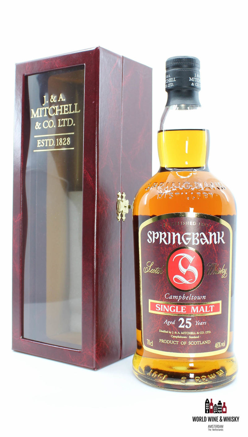 Springbank 25 Years Old 1981 2006 Red Single Malt 46% (1 of 1200) - WORLD WINE WHISKY 