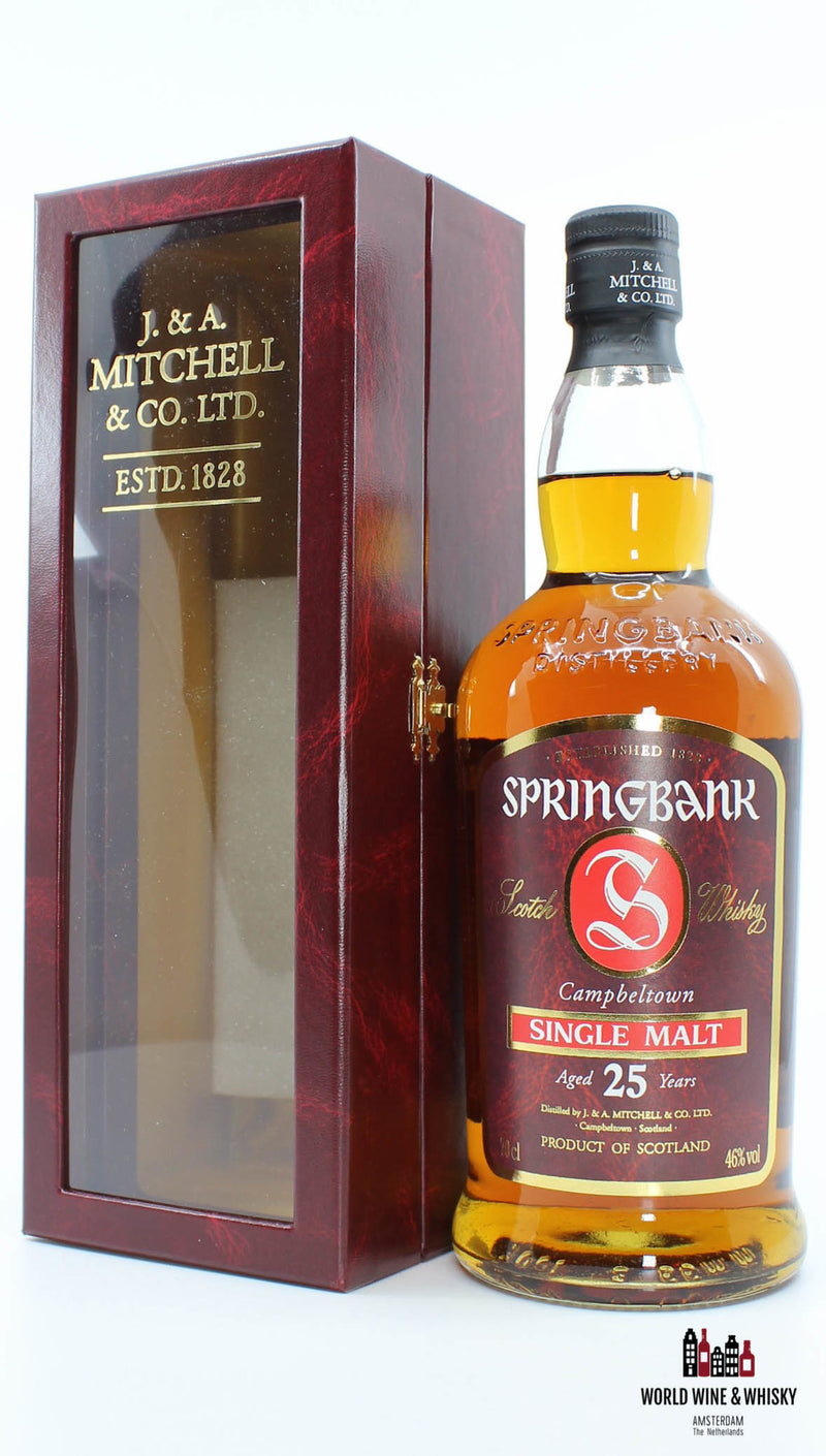 Springbank 25 Years Old 1981 2006 Red Single Malt 46% - WORLD WINE WHISKY 