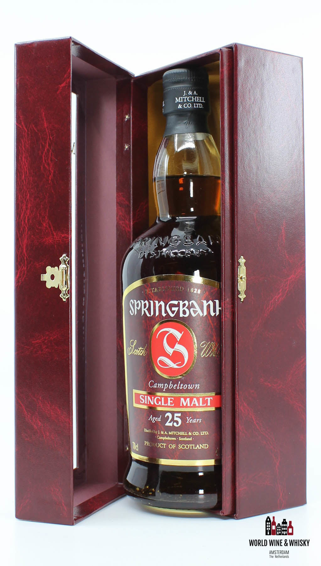 Springbank 25 Years Old 1981 2006 Red Single Malt 46% - WORLD WINE WHISKY 