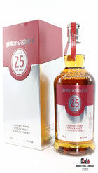 Springbank 25 Years Old 2020 Limited Edition 46% (one of 1200 bottles) - WORLD WINE WHISKY 