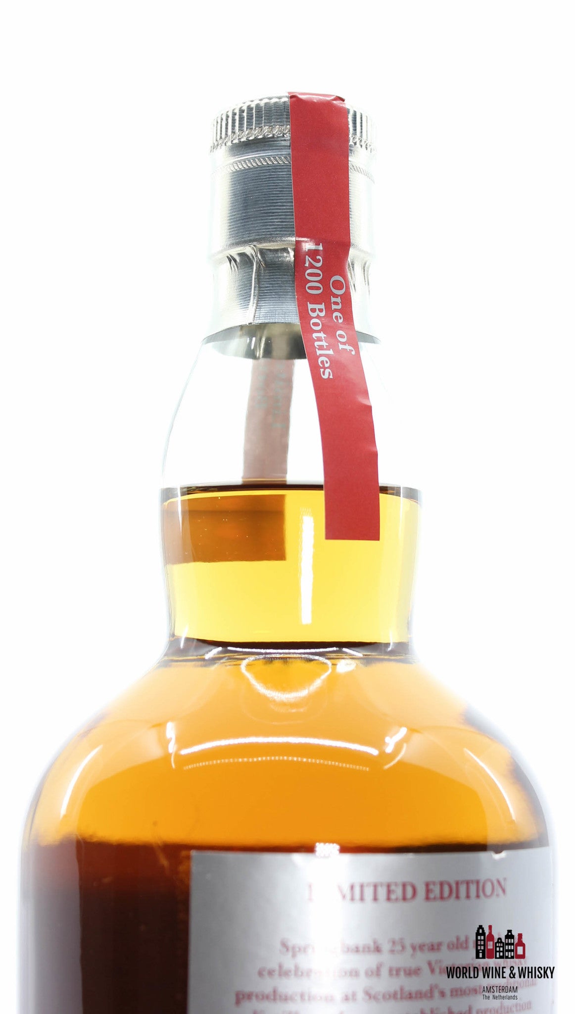 Springbank 25 Years Old 2020 Limited Edition 46% (one of 1200 bottles) - WORLD WINE WHISKY 