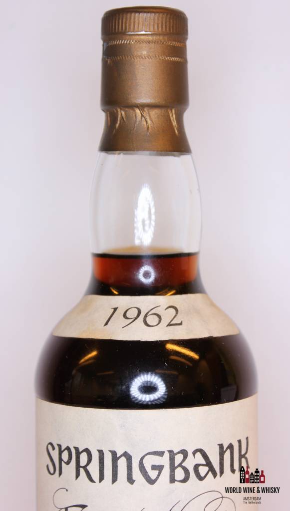 Springbank 29 Years Old 1962 1992 White Label Big Golden S 46% - WORLD WINE WHISKY 