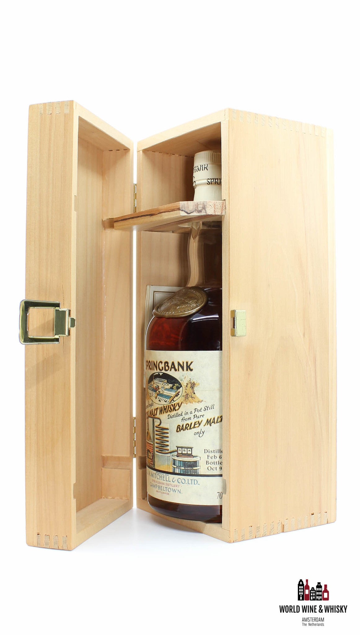 Springbank 31 Years Old 1966 1997 - Local Barley - Cask 1966 489 52% - WORLD WINE WHISKY 