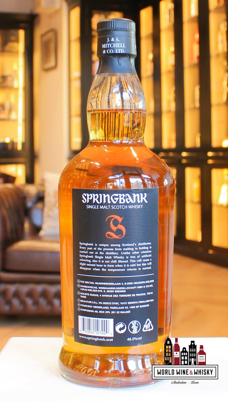 Springbank 10 Years Old 2022 - Orange/Black Edition 46%
