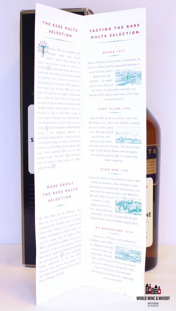 St Magdalene 19 Years Old 1979 1998 Rare Malts Selection 63.80% - WORLD WINE WHISKY 