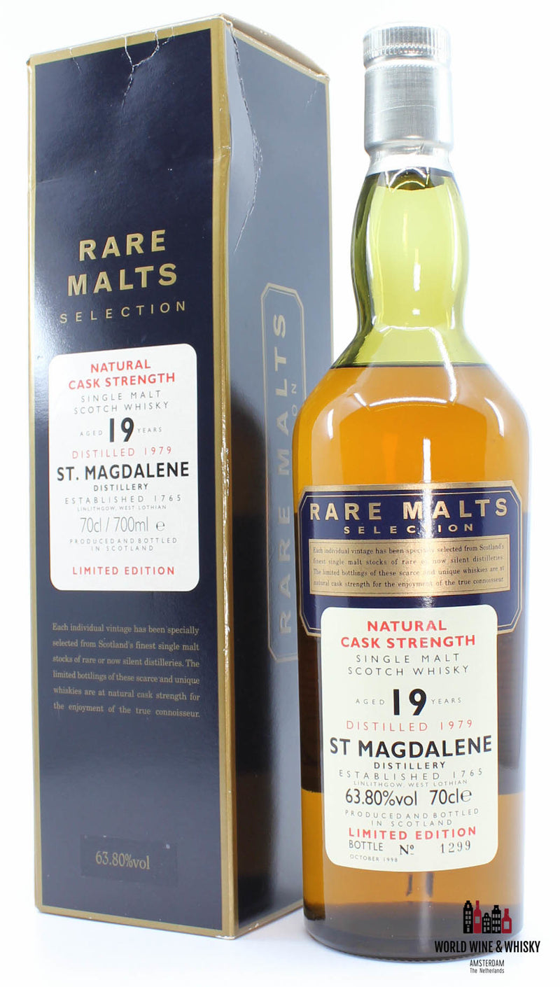 St Magdalene 19 Years Old 1979 1998 Rare Malts Selection - Limited Edition 63.8% - WORLD WINE WHISKY 
