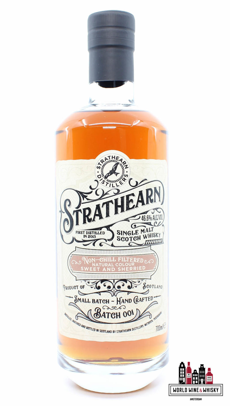 Strathearn 3 Years Old 2016 2019 - Batch 1 46.6% - WORLD WINE WHISKY 