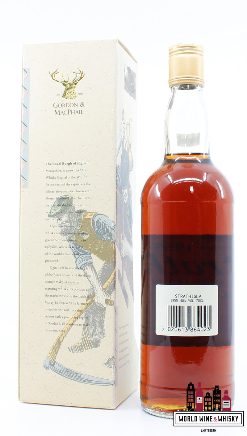 Strathisla 41 Years Old 1955 1997 - Licensed Bottling - Gordon & MacPhail 40% - WORLD WINE WHISKY 