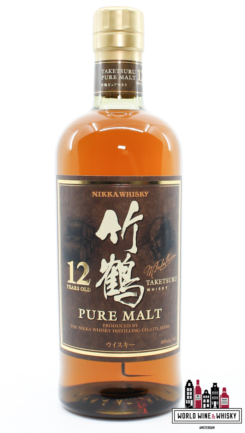 Taketsuru 12 Years Old - Pure Malt - Nikka Whisky 40% - WORLD WINE WHISKY 