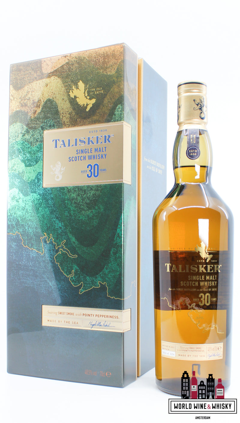 Talisker 30 Years 2021 - Limited Release 48.5% (1 of 3216) - WORLD WINE WHISKY 