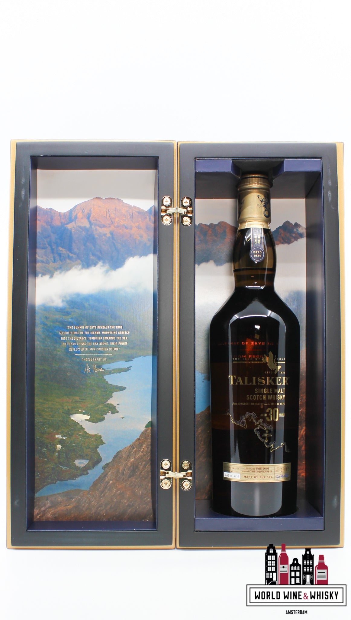 Talisker 30 Years 2021 - Limited Release 48.5% (1 of 3216) - WORLD WINE WHISKY 