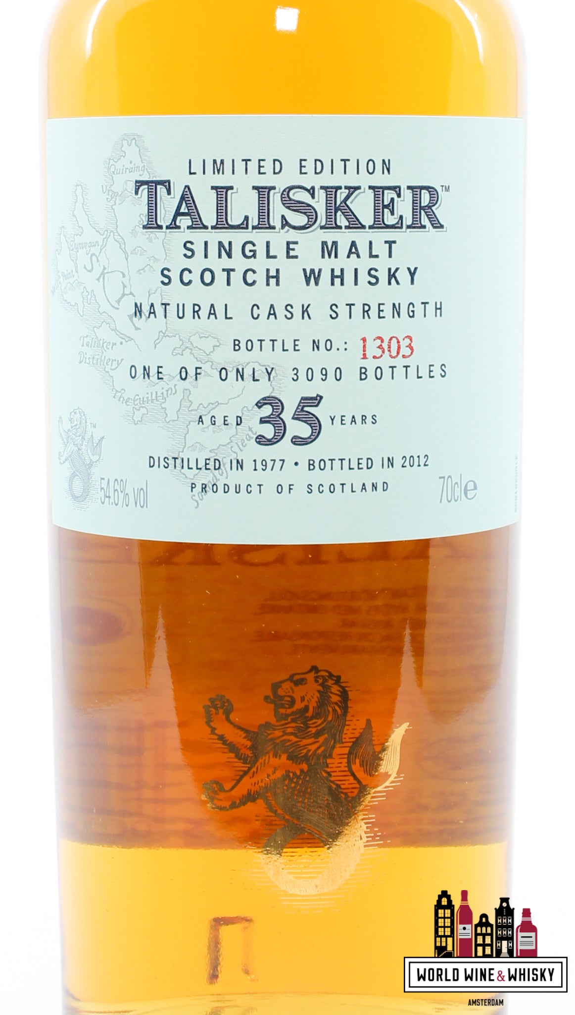 Talisker 35 Years Old 1977 2012 - Diageo Special Releases 2012 - Limited Edition 54.6% (1 of 3090) - WORLD WINE WHISKY 