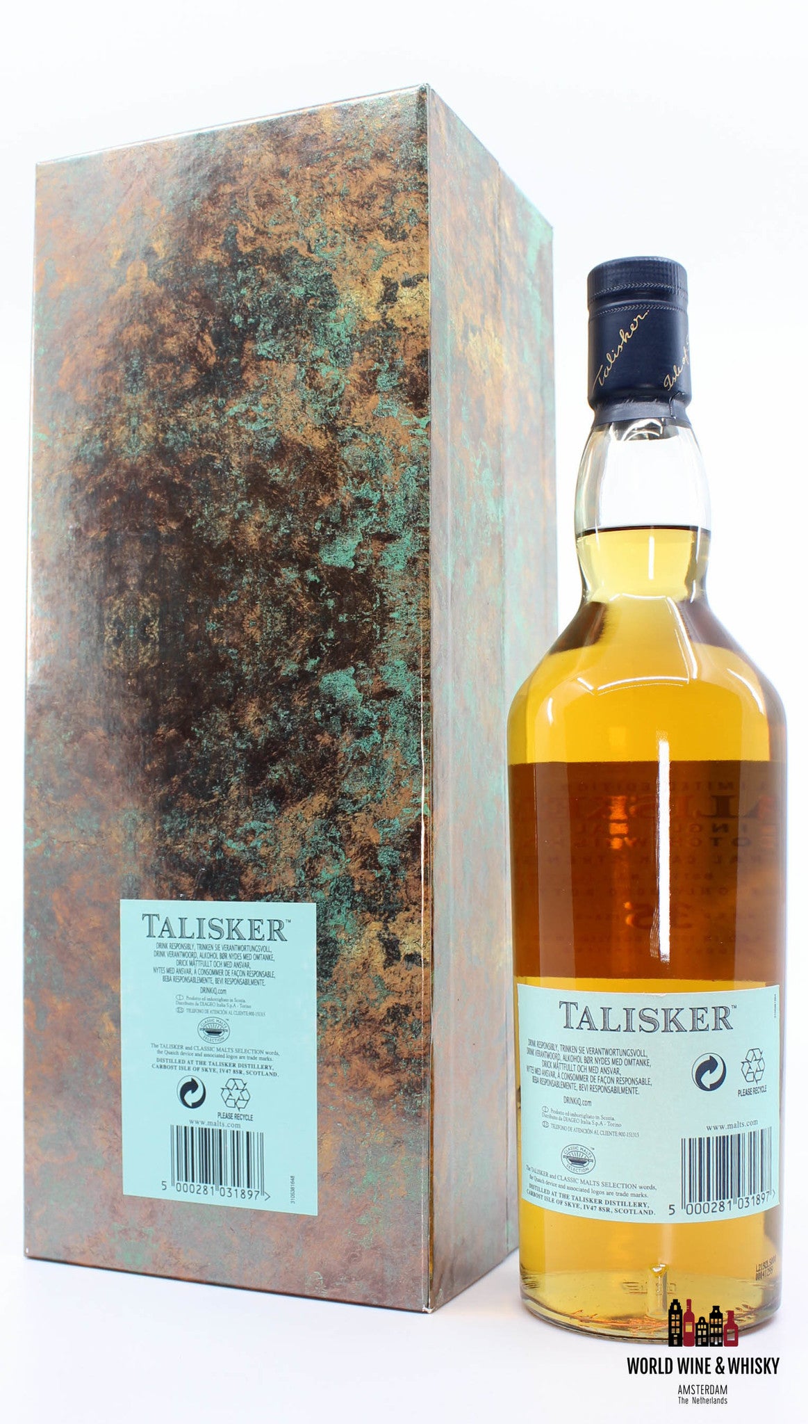 Talisker 35 Years Old 1977 2012 Limited Edition 54.6% - WORLD WINE WHISKY 