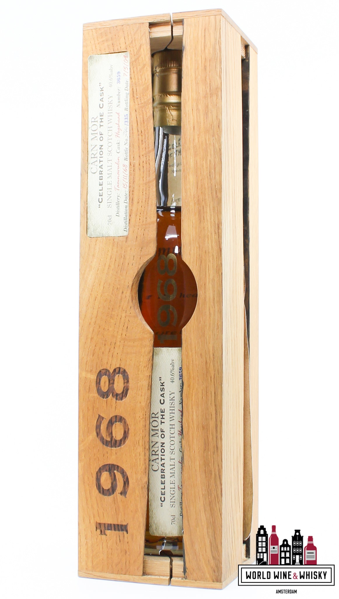 Tamnavulin 40 Years Old 1968 2009 - Càrn Mòr Celebration of the Cask - Morrison and MacKay - Cask 3659 40.6% (1 of 335) - WORLD WINE WHISKY 