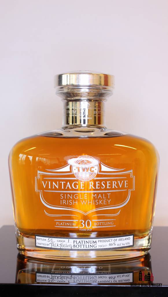 Teeling 30 Years Old 1983 2013 Cask 1 Platinum Reserve 46% - WORLD WINE WHISKY 