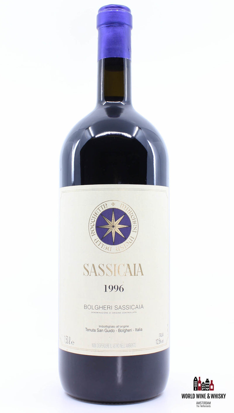 Tenuta San Guido Sassicaia 1996 Magnum (1,5L) - WORLD WINE WHISKY 
